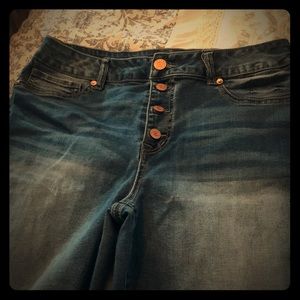 Maurice’s high rise jeggings.